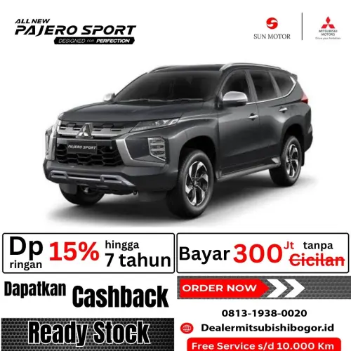 Sewa Pajero Sport rawa badak selatan